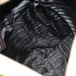 PRADA Tote Bag Nylon Silver Brown  97604
