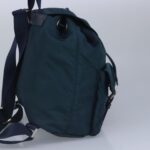 PRADA Backpack Nylon Blue Silver  97831