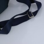 PRADA Backpack Nylon Blue Silver  97831