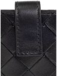 Bottega Veneta Intrecciato Accordion Card Wallet Black