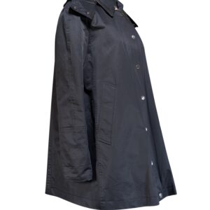 Burberry-Black-Button-Front-Hooded-Trench-Coat-Sz-14-2
