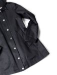 Burberry Brit Hooded Nova Check Wool Lined Coat Black