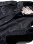 Burberry Brit Hooded Nova Check Wool Lined Coat Black
