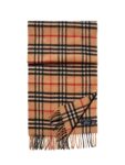 Burberry Cashmere Nova Check Scarf Brown