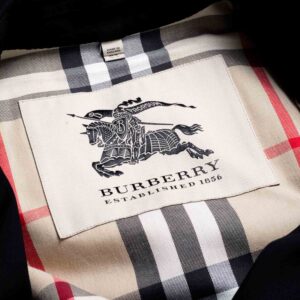 Burberry-Gabardine-Nova-Check-Trench-Coat-Black-2