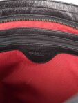 Burberry House Check Leather Top Handle Shopper Bag Beige Black
