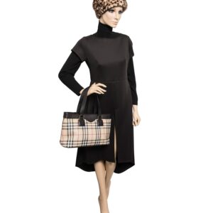 Burberry-House-Check-Leather-Top-Handle-Shopper-Bag-Beige-Black-2