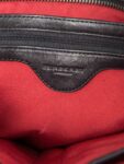 Burberry House Check Leather Top Handle Shopper Bag Beige Black