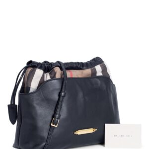 Burberry-Leather-House-Check-Bucket-Messenger-Bag-Black-2