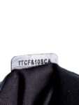 Burberry Leather House Check Bucket Messenger Bag Black