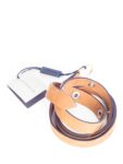 Burberry Leather Studded Belt Brown