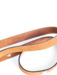 Burberry Leather Studded Belt Brown