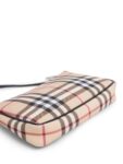 Burberry Logo House Check Pochette Beige Black