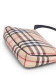 Burberry Logo House Check Pochette Beige Black