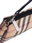 Burberry Logo House Check Pochette Beige Black