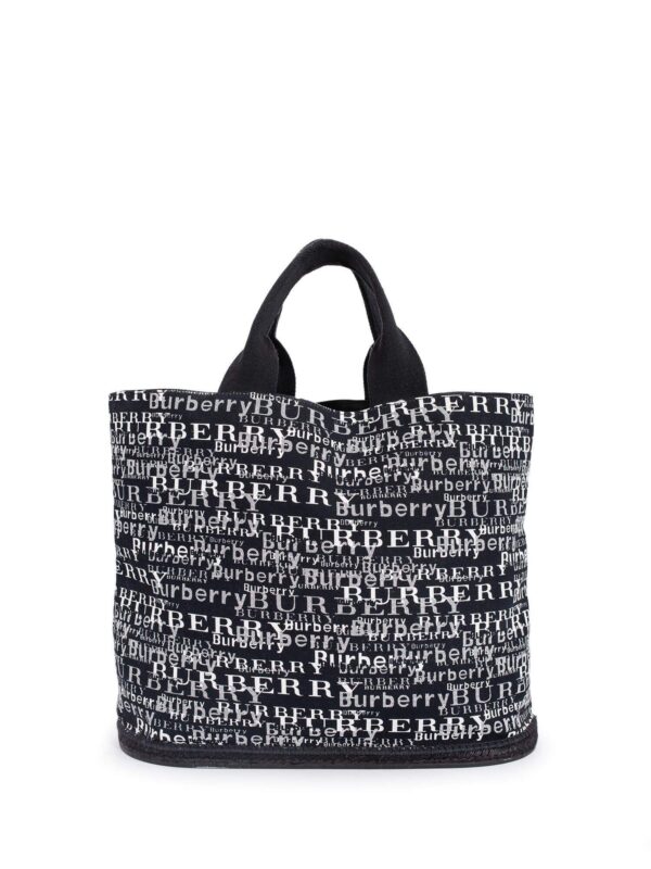 Burberry Logo Large Shopper Bag Black