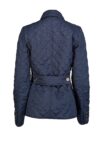 Burberry - Navy Blue Quilted Button Front Jacket Sz S