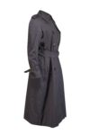 Burberry - Navy Long Trench Coat Sz M