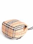 Burberry Nova Check Bucket Bag Brown