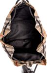 Burberry Nova Check Bucket Bag Brown