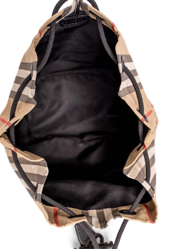 Burberry Nova Check Bucket Bag Brown