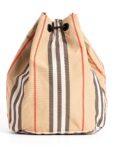 Burberry Nova Check Bucket Bag Brown