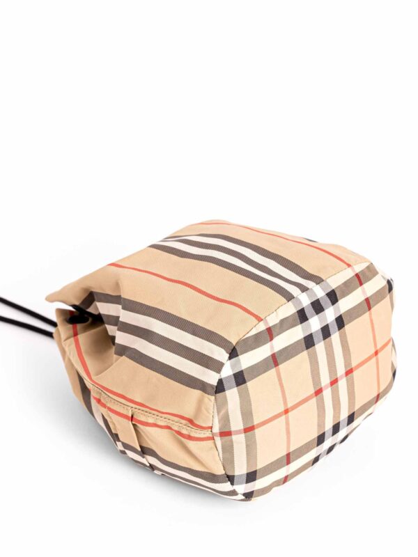 Burberry Nova Check Bucket Bag Brown