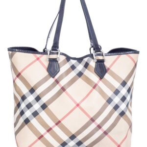 Burberry-Nova-Check-Canvas-Neverfull-Tote-Beige-Black-2