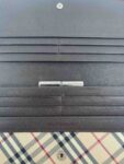 Burberry Nova Check Long Flap Wallet Beige Brown