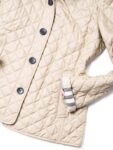 Burberry Nova Check Quilted Jacket Beige
