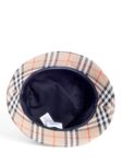 Burberry Nova Check Rain Bucket Hat Multicolor