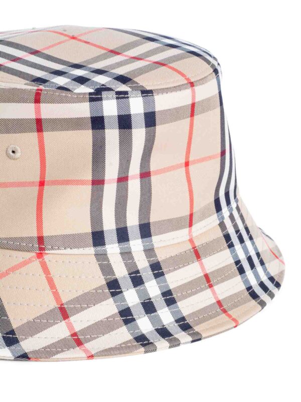 Burberry Nova Check Rain Bucket Hat Multicolor