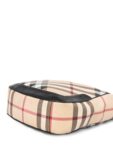 Burberry Nova Check Top Handle Shopper Bag Beige