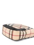 Burberry Nova Check Top Handle Shopper Bag Beige