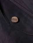 Burberry Nylon Nova Check Lined Hood Rain Coat Black