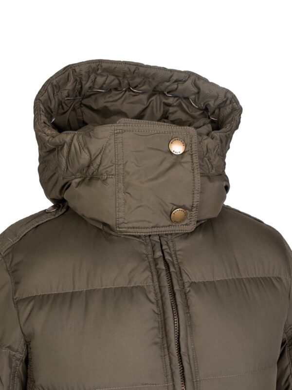 Burberry Quilted Down Novacheck Fitted Jacket Green
