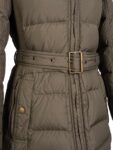 Burberry Quilted Down Novacheck Fitted Jacket Green