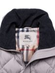 Burberry Quilted Down Novacheck Vest Taupe