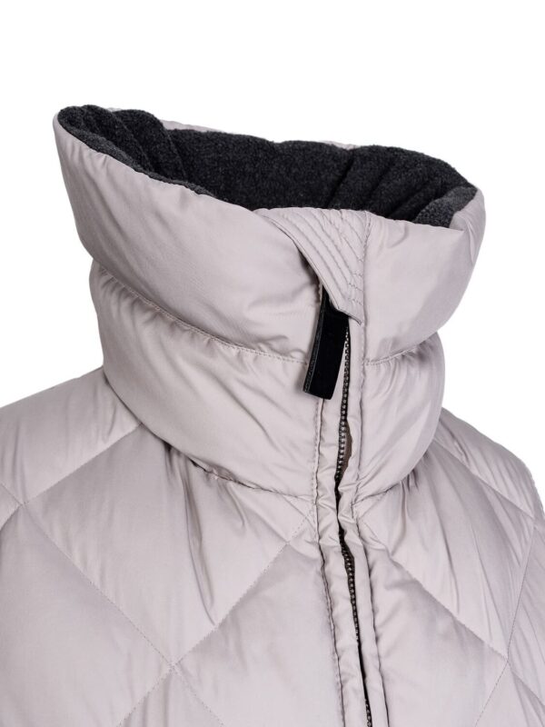 Burberry Quilted Down Novacheck Vest Taupe