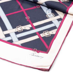 Burberry Silk Nova Check Scarf Muliticolor