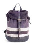 Burberry Vintage Nova Check Utility Unisex Large Backpack Black