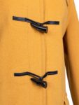 Burberry Wool Hooded Duffle Coat Yellow