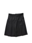 Burberry Wool Wrap Skirt Black