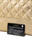 CHANEL Aged Calfskin Quilted Leather Medium Gabrielle Messenger Bag Gold