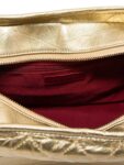 CHANEL Aged Calfskin Quilted Leather Medium Gabrielle Messenger Bag Gold