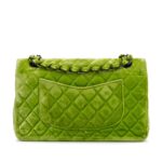 Chanel Medium Classic Velvet Double Flap (SHG-HaMEdW)