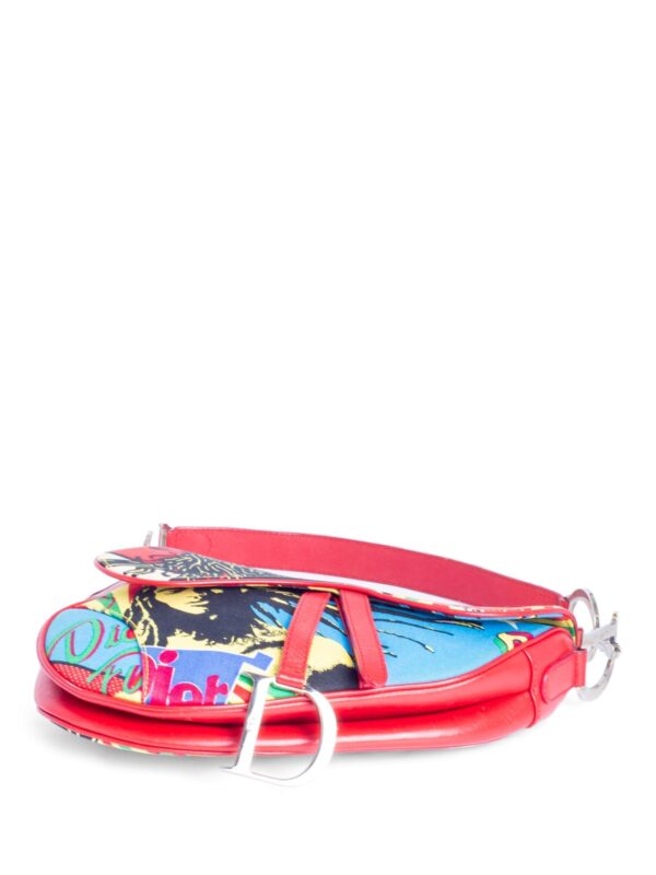 Christian Dior Collectible Rasta Mania Saddle Bag Multicolor