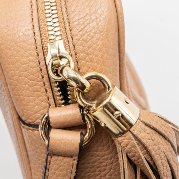 Gucci Disco Soho Bag Calfskin Beige