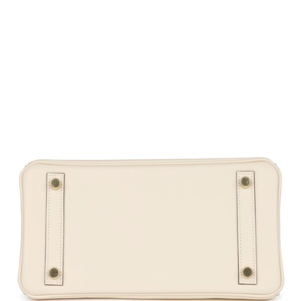 Hermes Birkin 25 Nata Swift Gold Hardware
