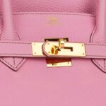 Top Quality Hermes Birkin 35 Bubblegum Togo Gold Hardware